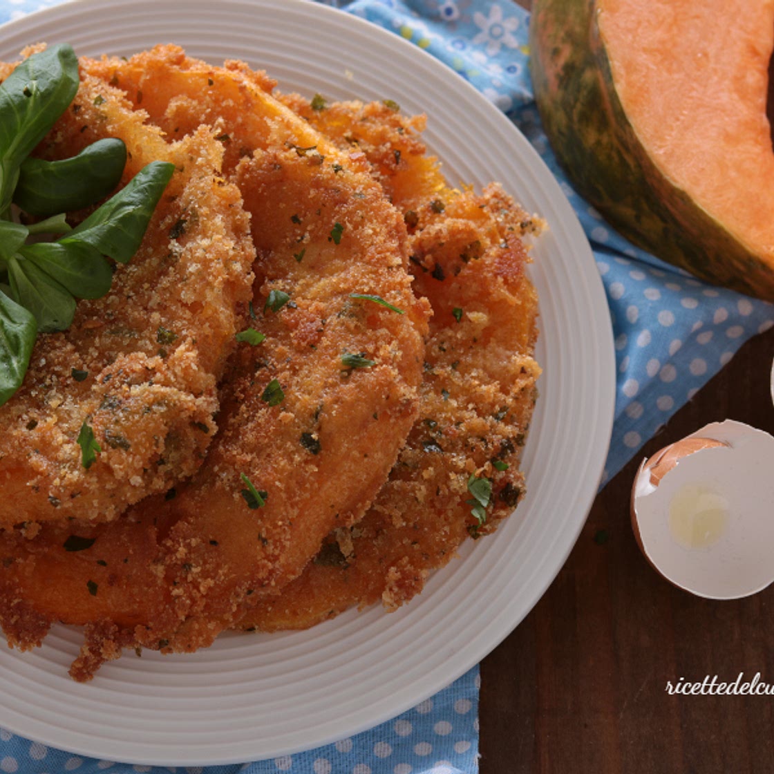 Cotolette di zucca