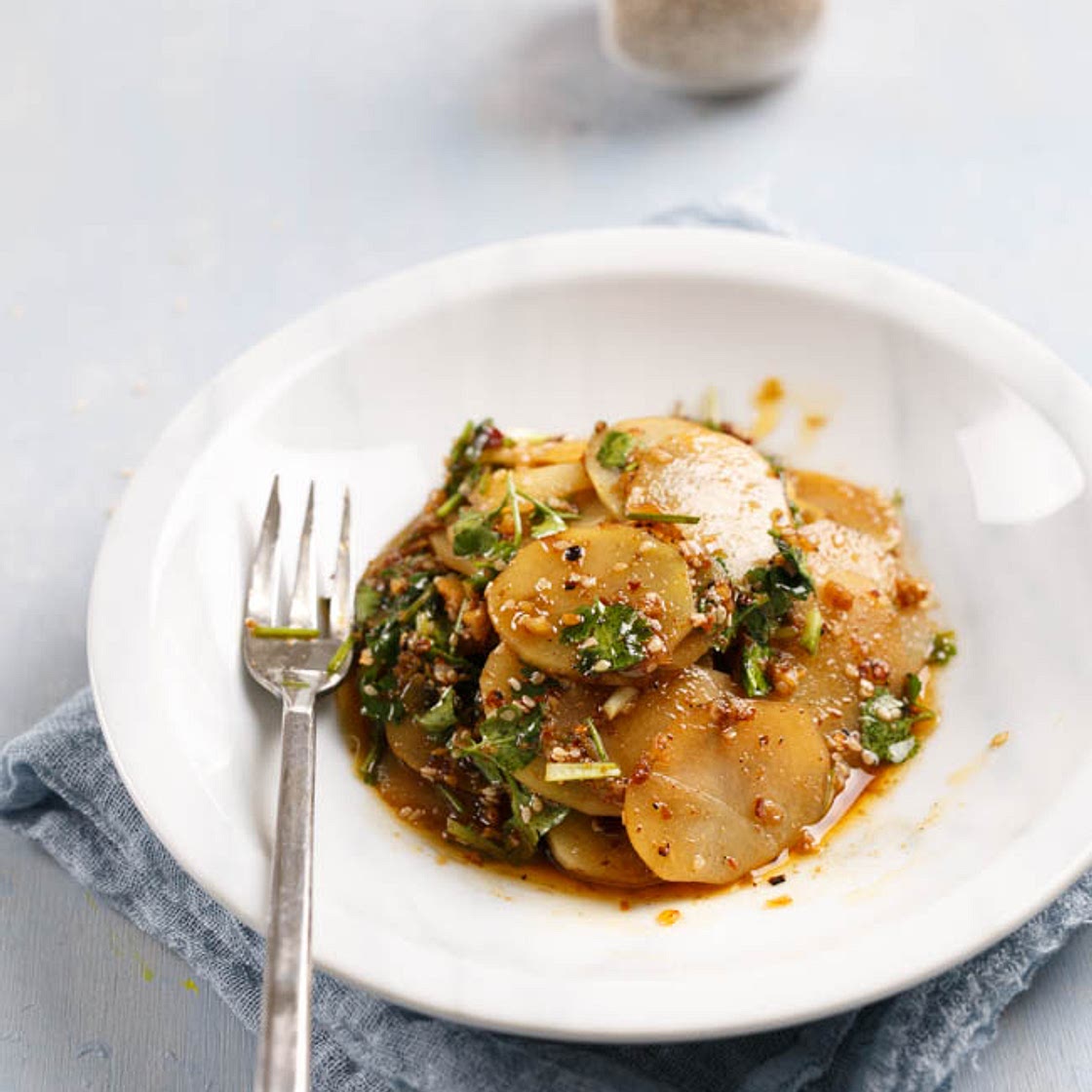 Amazing Spicy Potato Salad