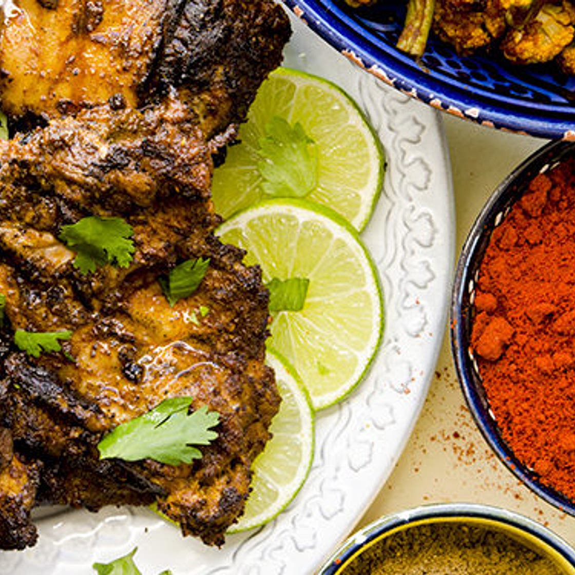Grilled Tandoori Chicken (Keto, Low Carb)