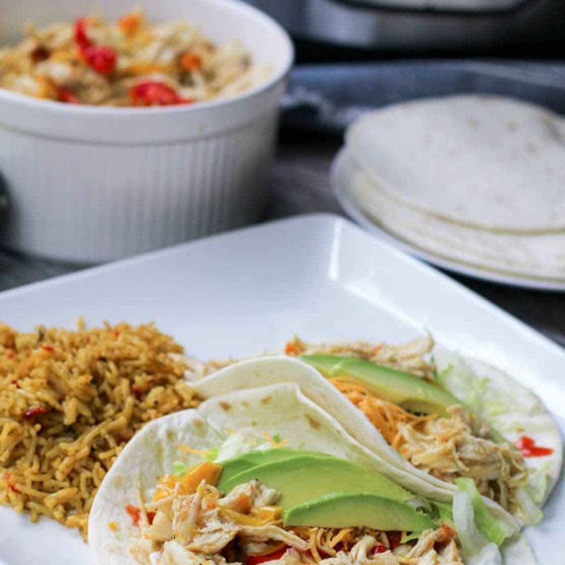 Instant Pot Chicken Fajitas