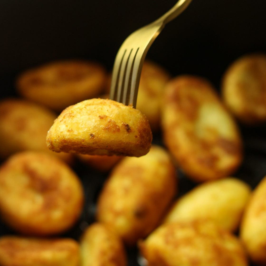 Frozen Roast Potatoes in Air Fryer
