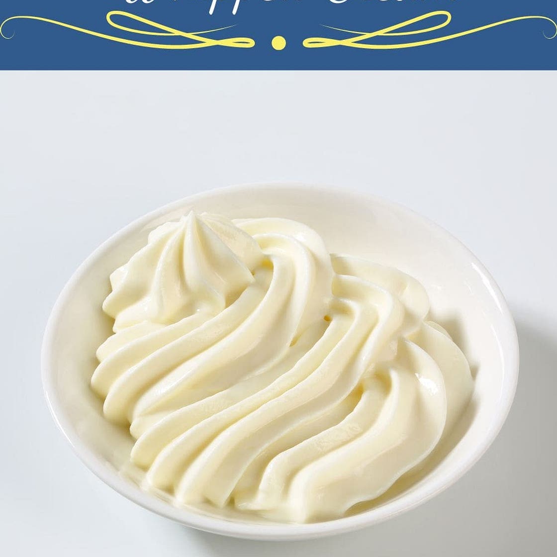 Easy Homemade Whipped Cream That Holds its Shape