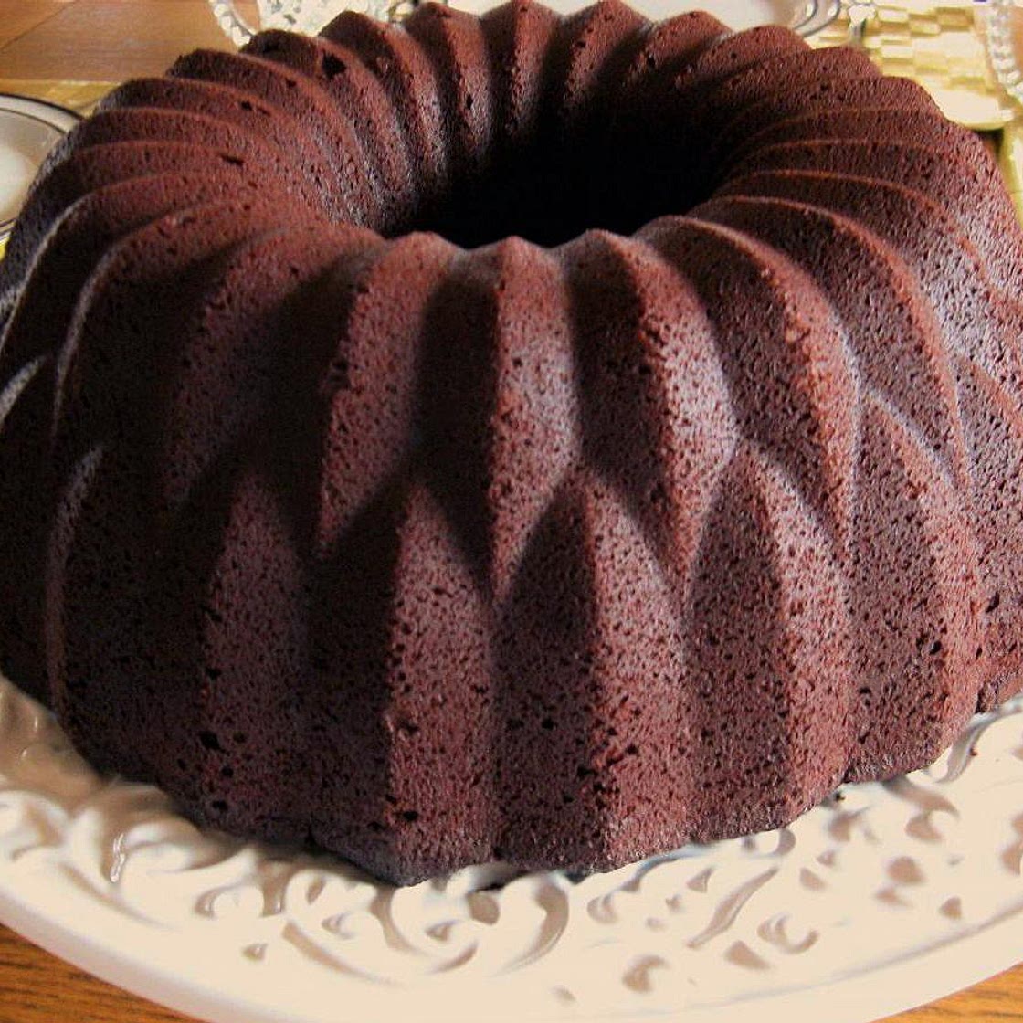 Receita de Bolo de chocolate com cacau em pó