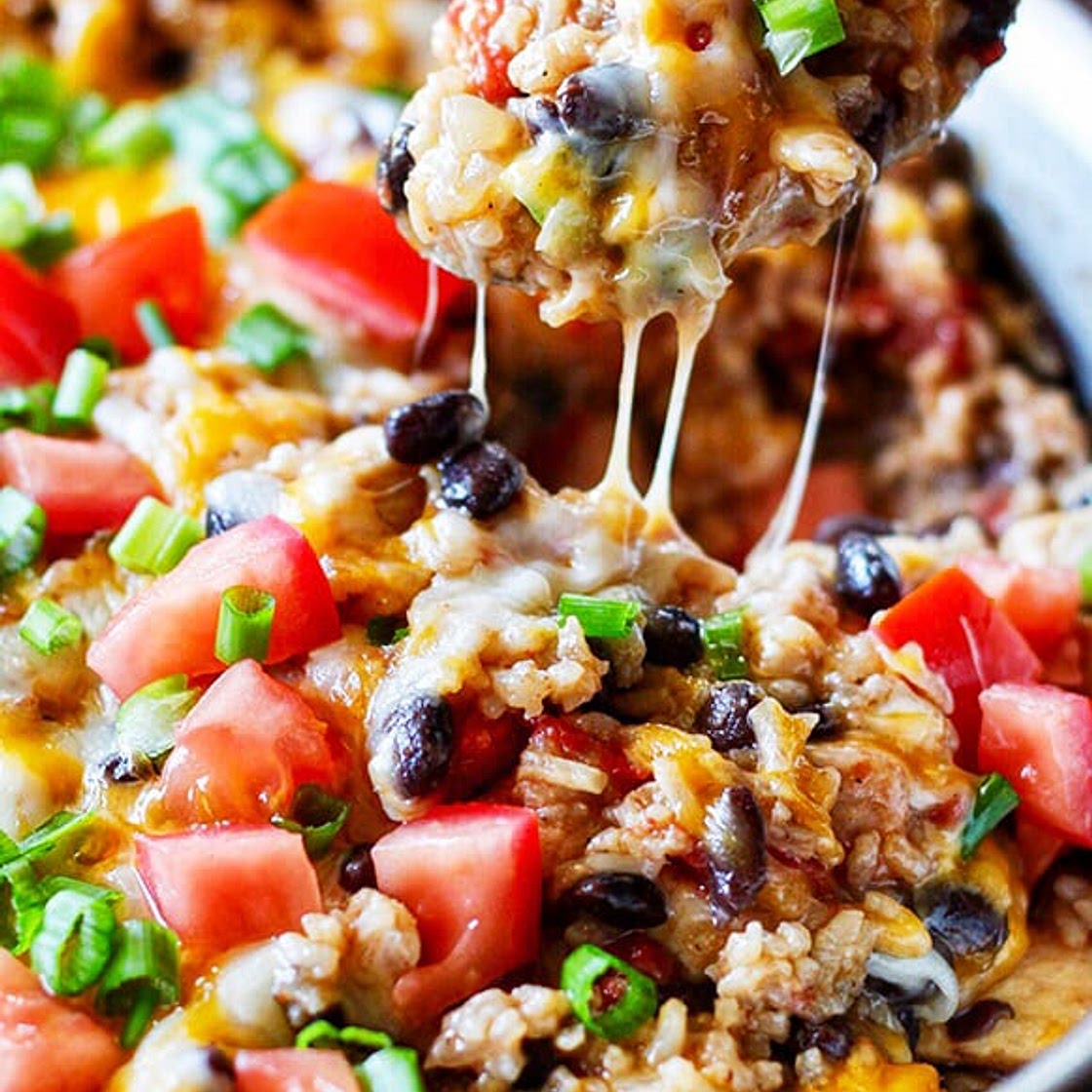 Instant Pot Chicken Burrito Bowl