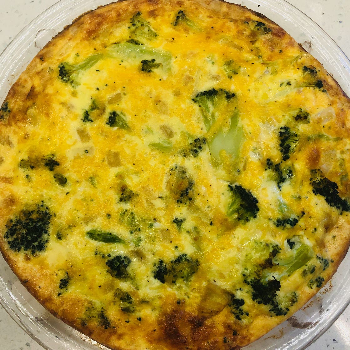 Crustless Broccoli Quiche