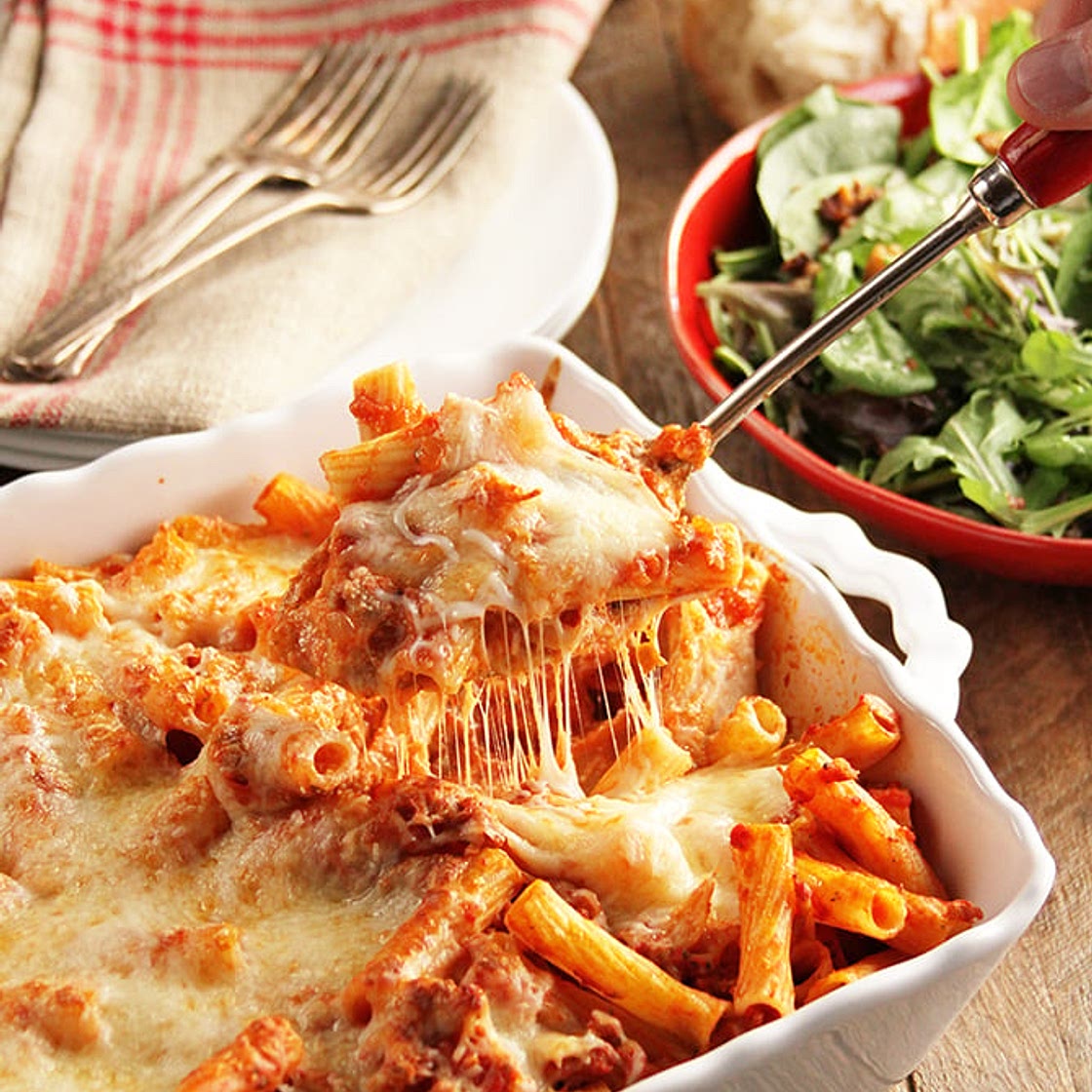Cheesy Baked Ziti