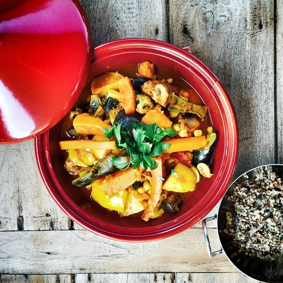Roasted Veggie Moroccan Tagine