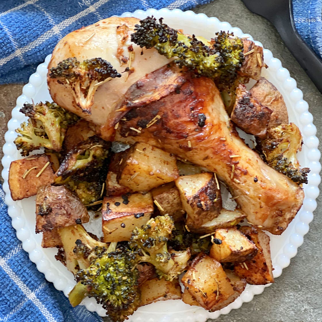 Sheet Pan Rosemary Chicken Drumsticks