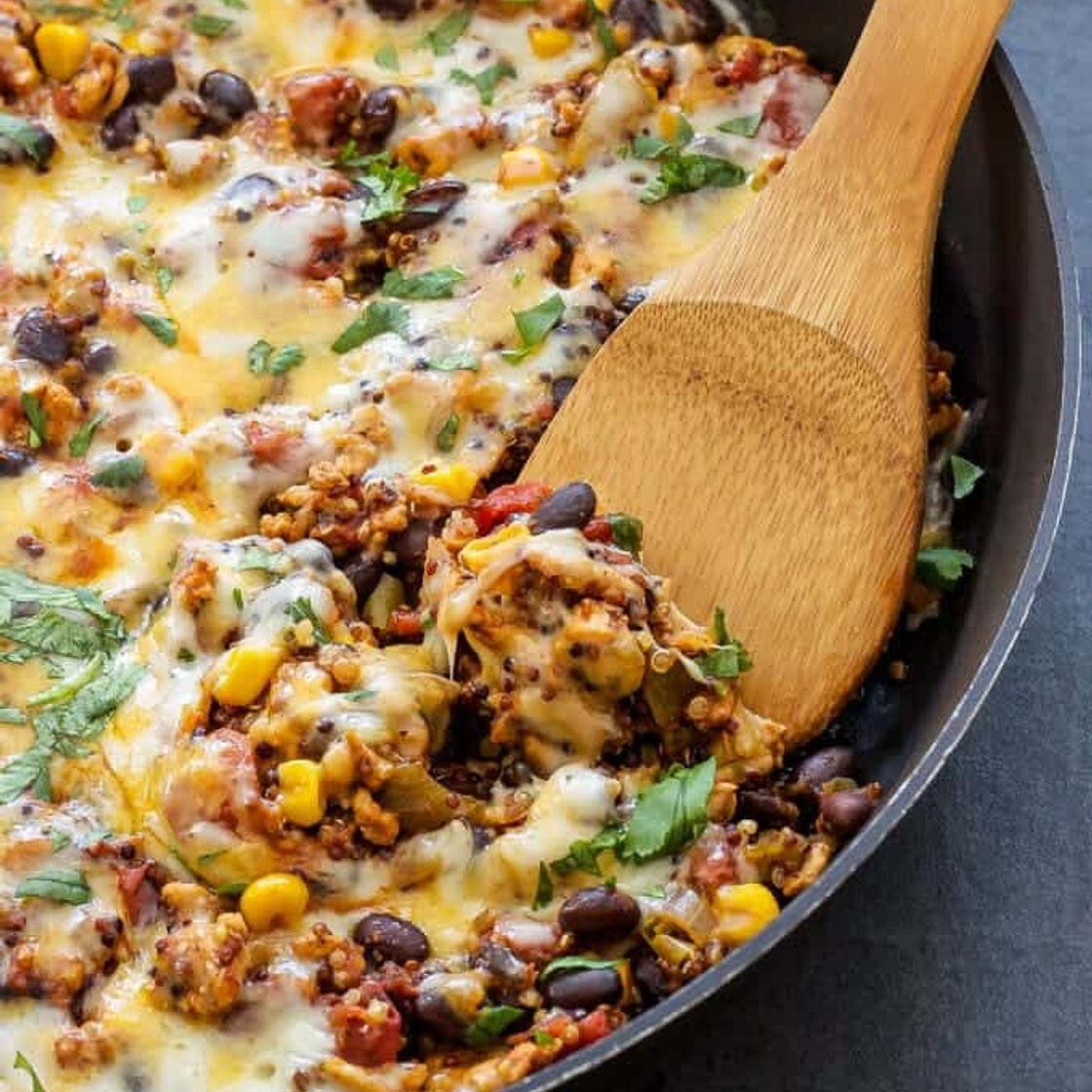 Turkey Taco Quinoa Skillet