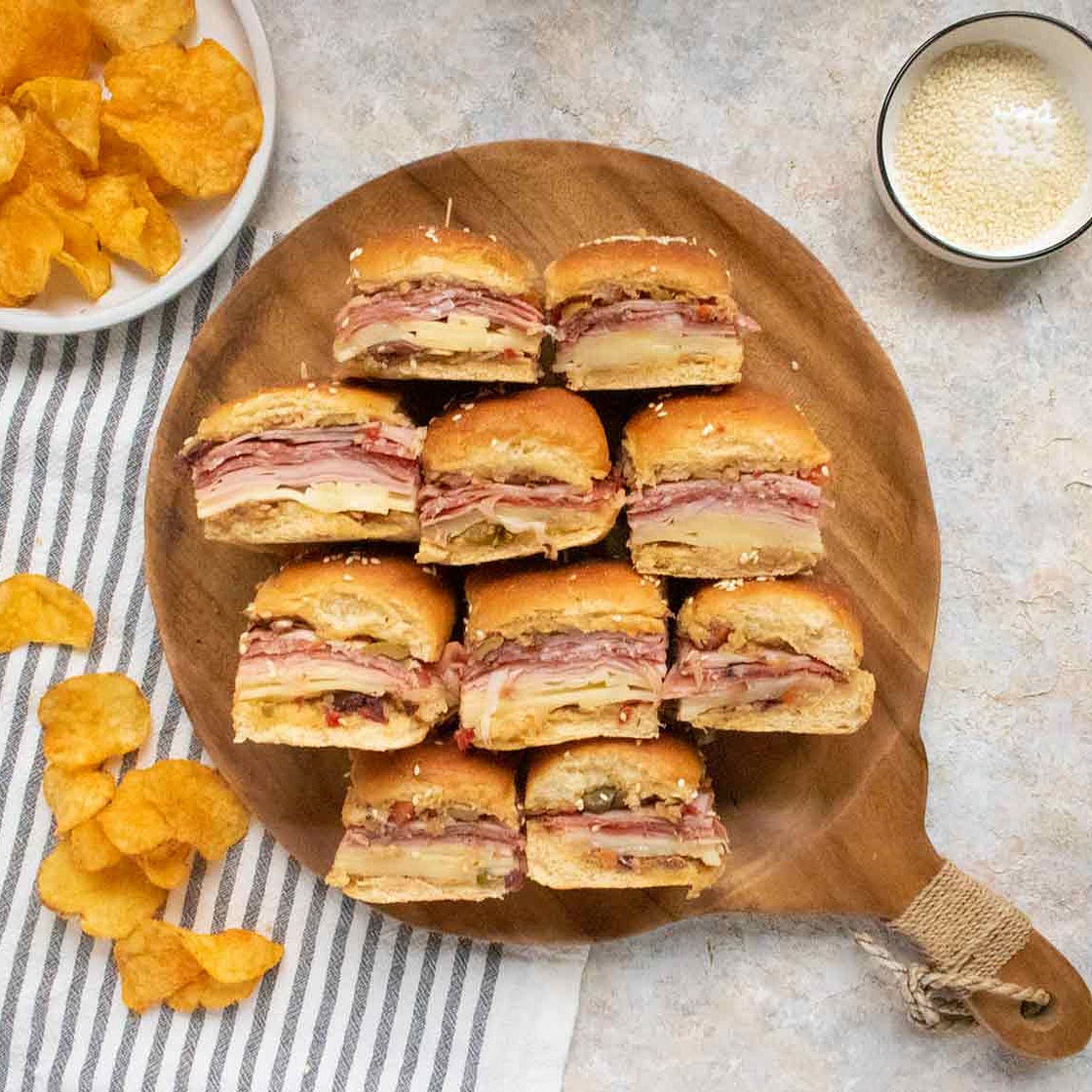 Muffuletta Sliders