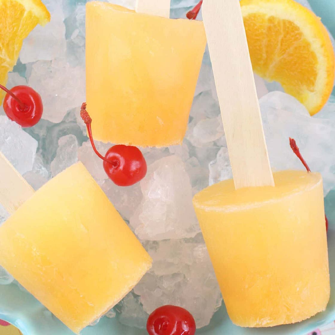 Alcoholic Adult Screwdriver Popsicle Recipe