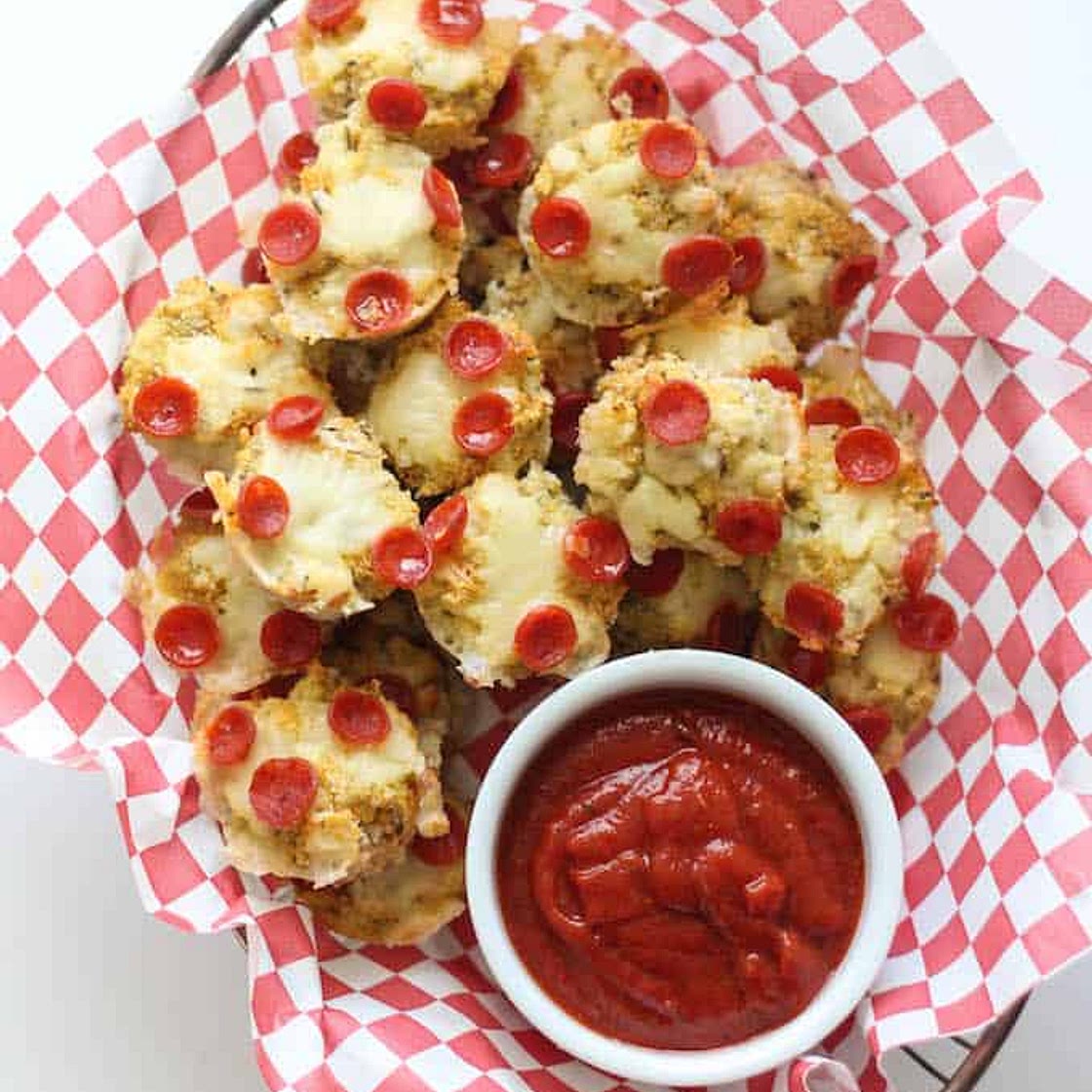 Cauliflower Pizza Bites