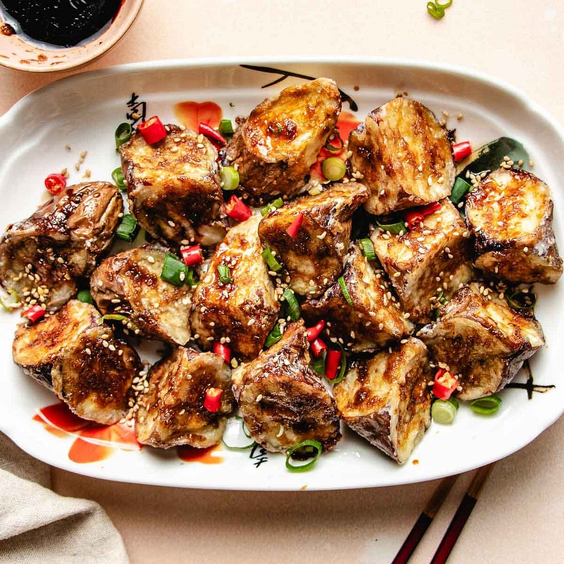 Air fryer Chinese eggplant recipe