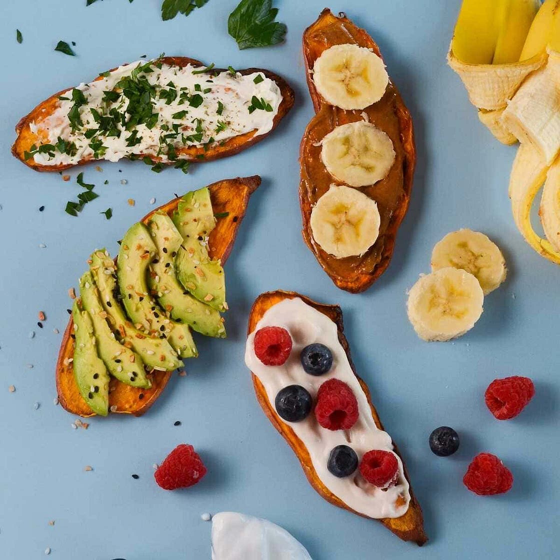 Easy Air Fryer Sweet Potato Toast