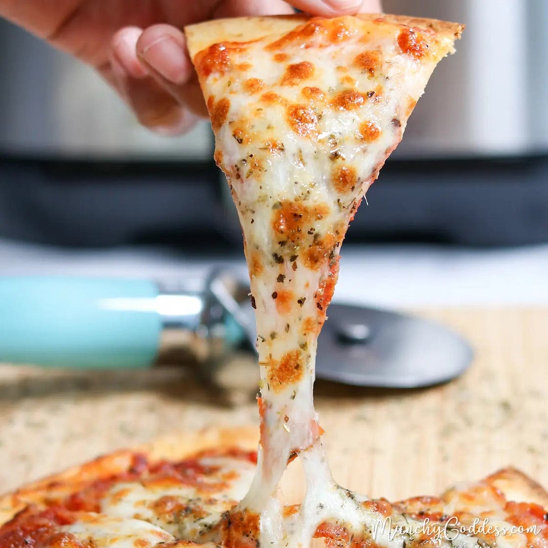 Air Fryer Tortilla Pizza