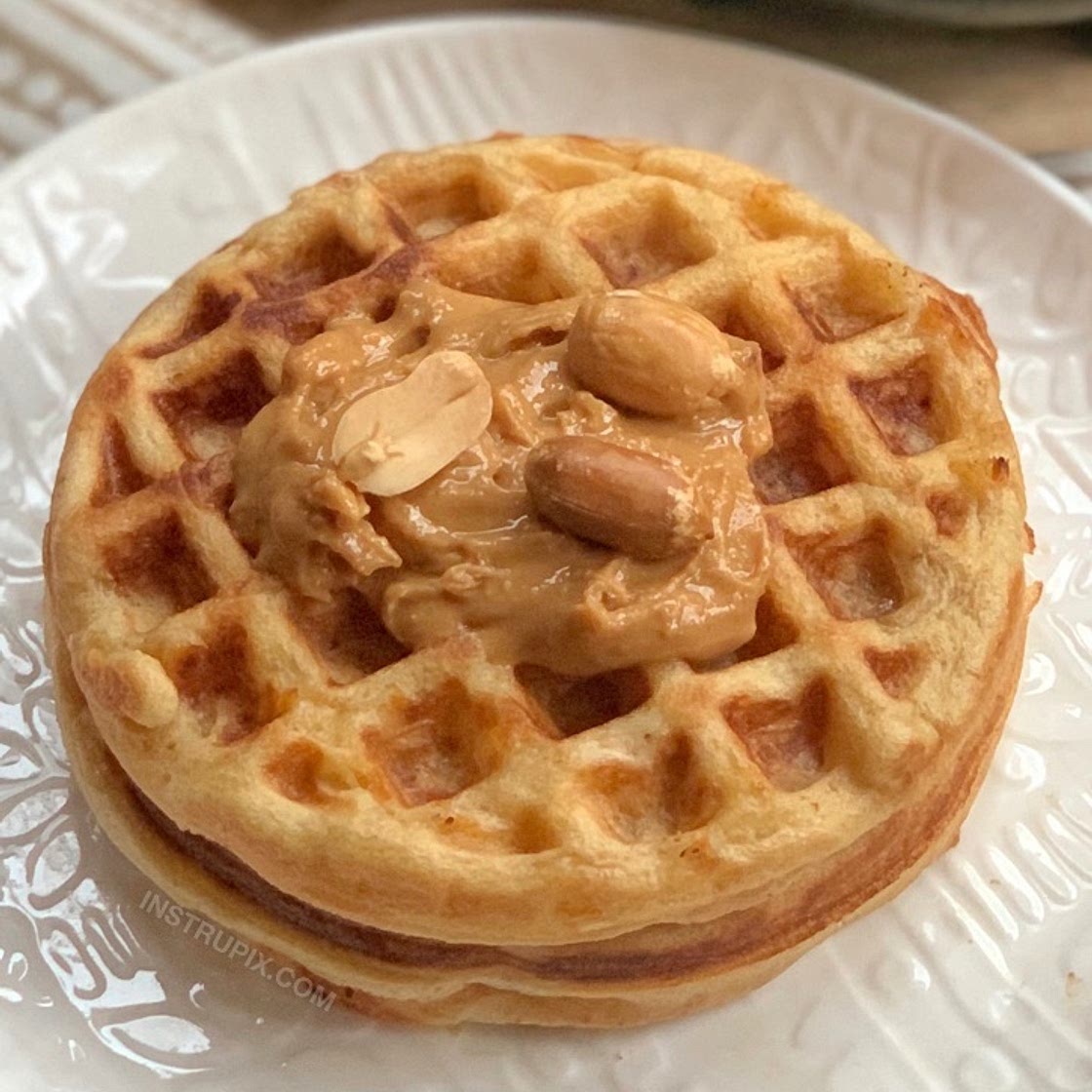 Easy Keto Peanut Butter Chaffles