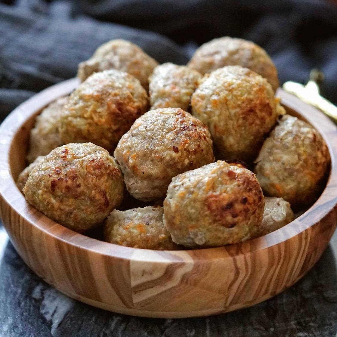 Turkey Meatballs For Baby (BLW) No Egg Option