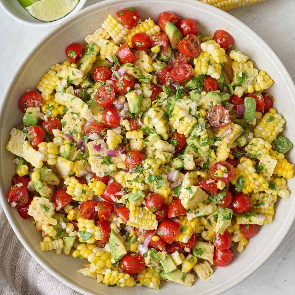 Corn Tomato Avocado Salad