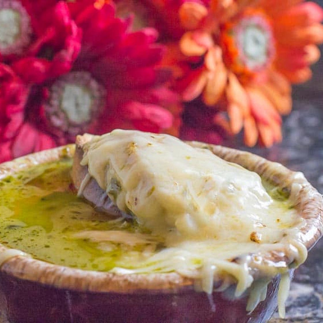 Low FODMAP “Onion” Soup