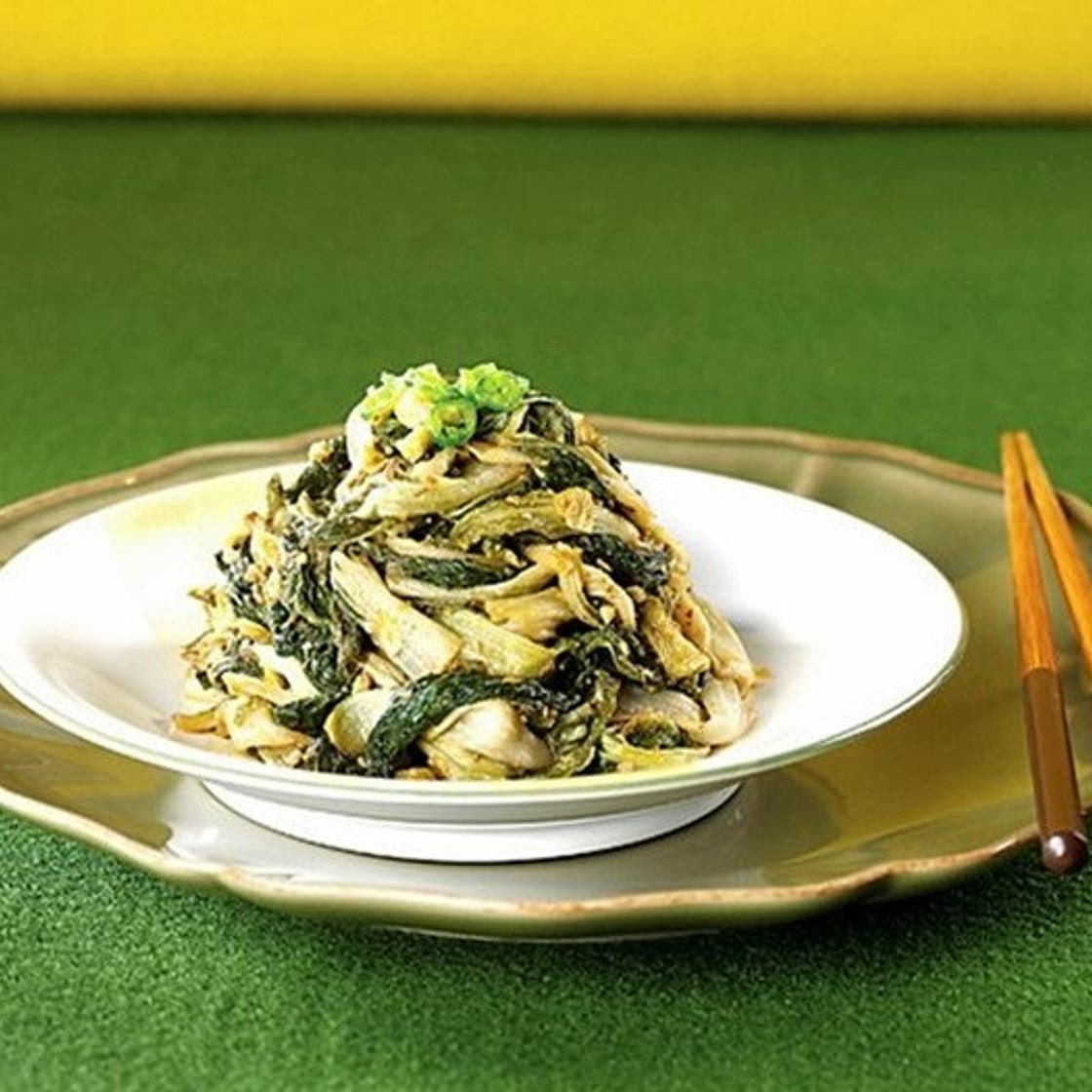 된장 우거지나물 만드는 법