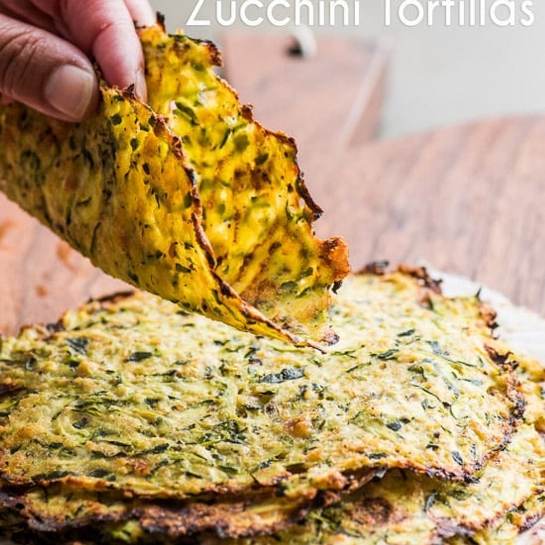 Low Carb Zucchini “Tortillas”