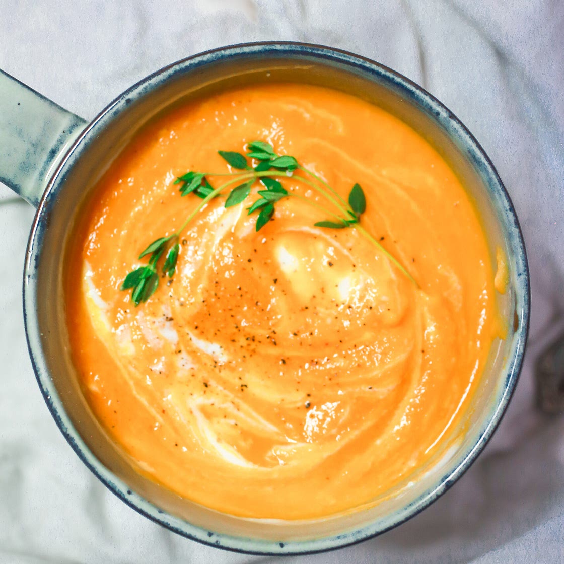 Carrot Apple Ginger Soup
