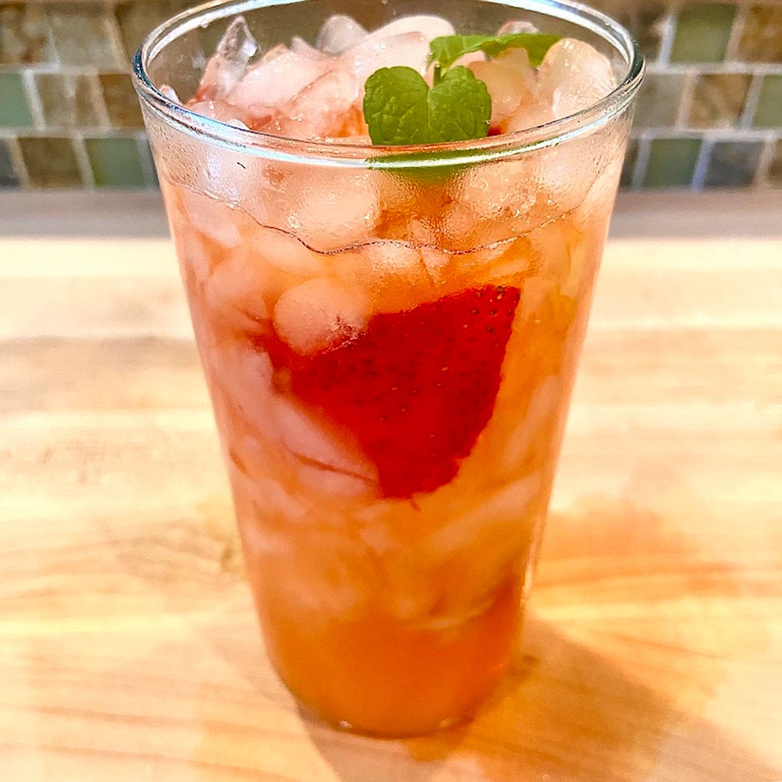 Strawberry Mint Lemonade