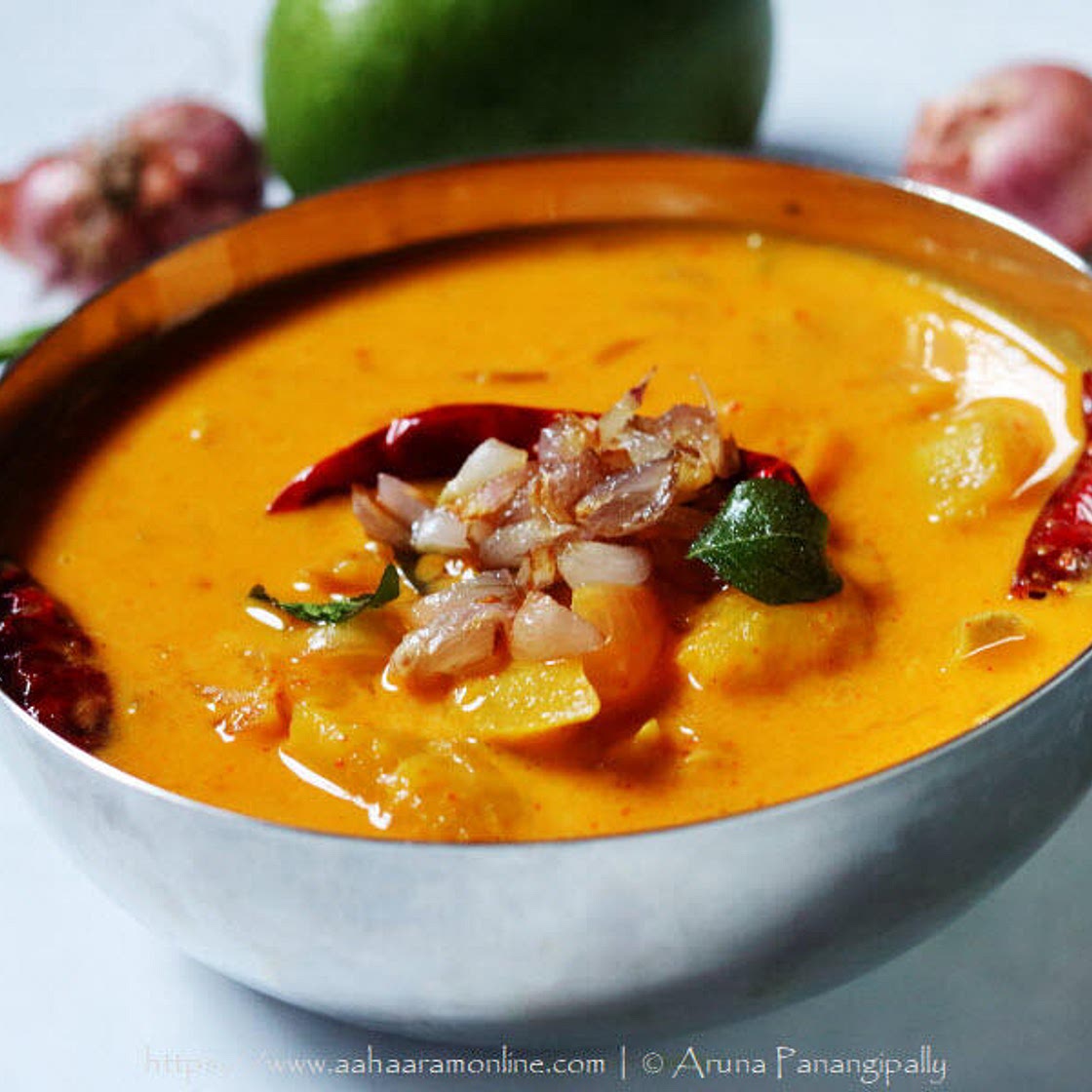 Angamaly Manga Curry | Kerala Raw Mango and Coconut Milk Curry