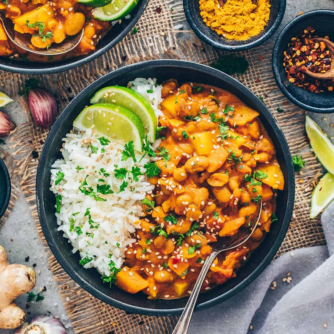 Jamaican Pinto Bean Curry