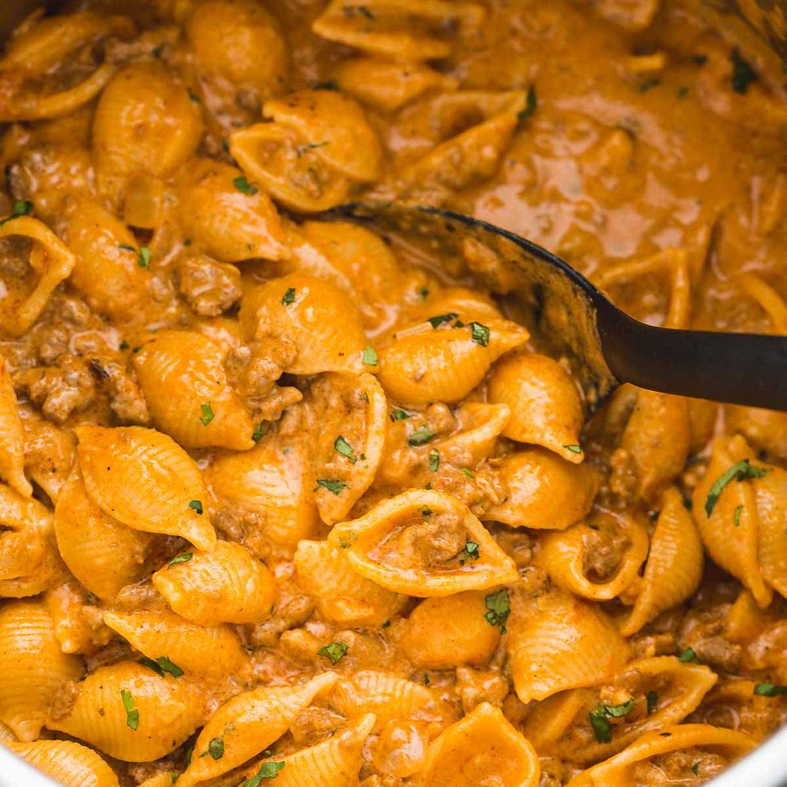 Instant Pot Taco Pasta