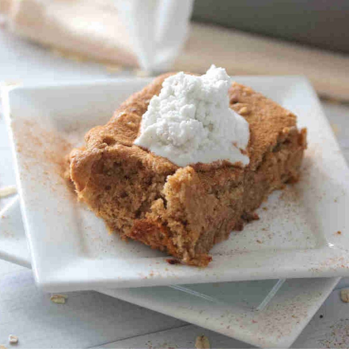 High Protein, Low Calorie Baked Oats