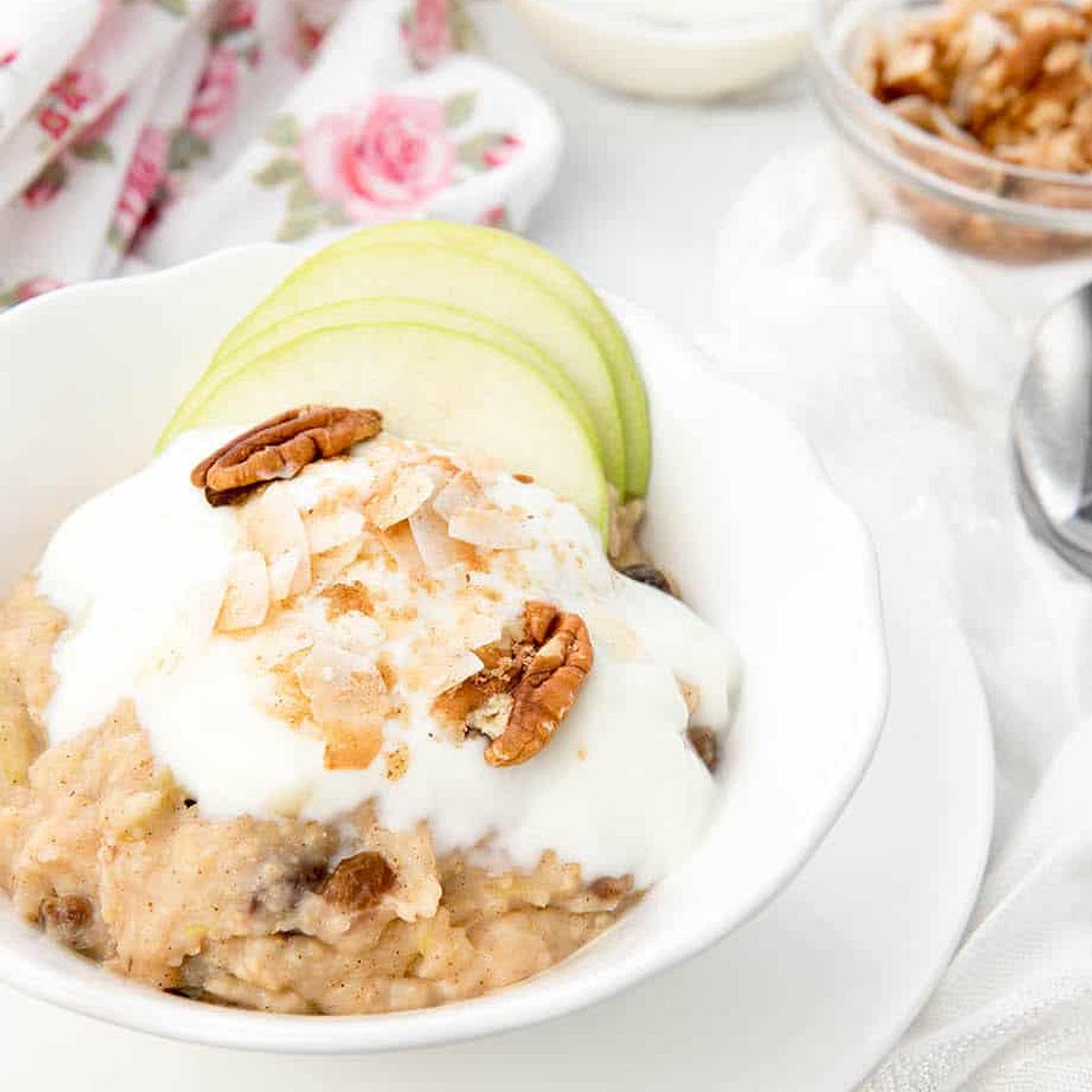 Thermomix Apple Pie Porridge