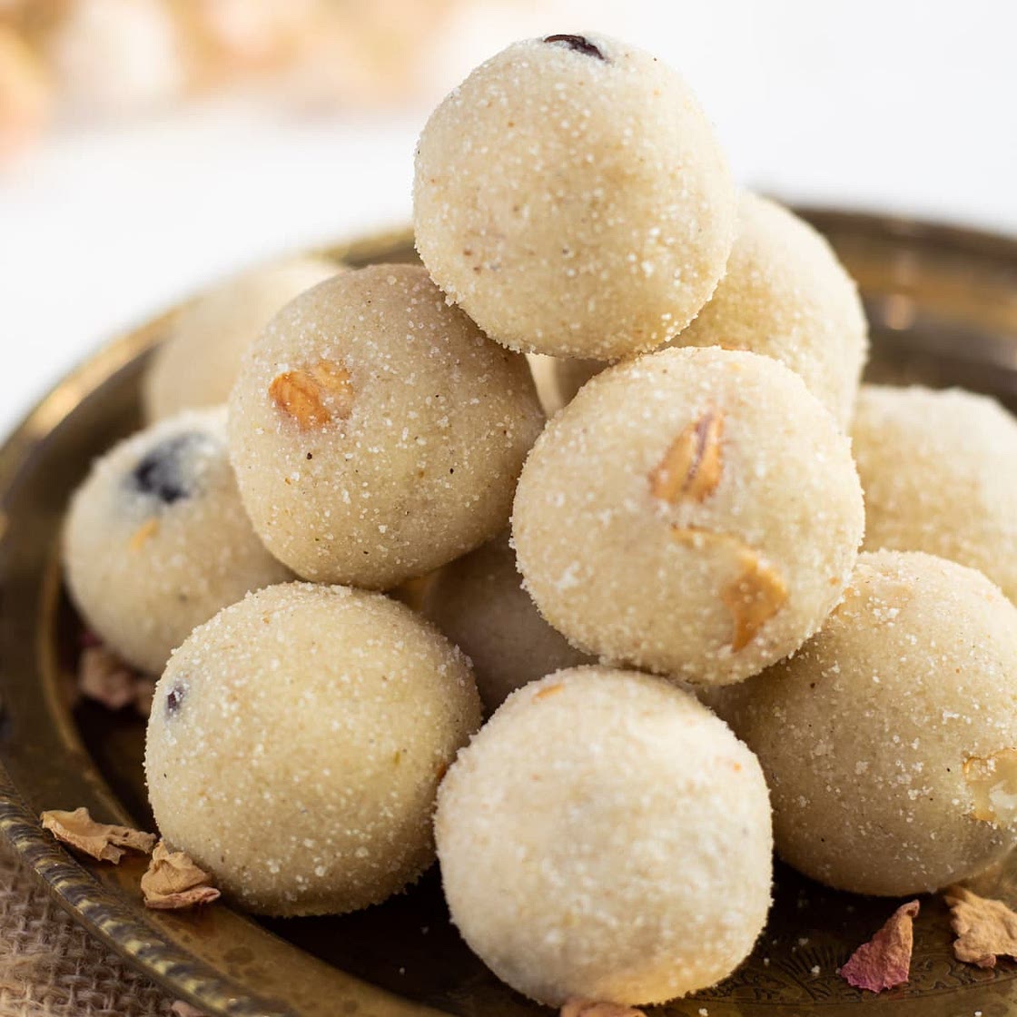 Rava Ladoo Recipe (Suji Ladoo)
