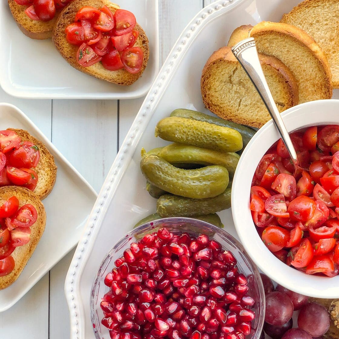 Winter Bruschetta Bar