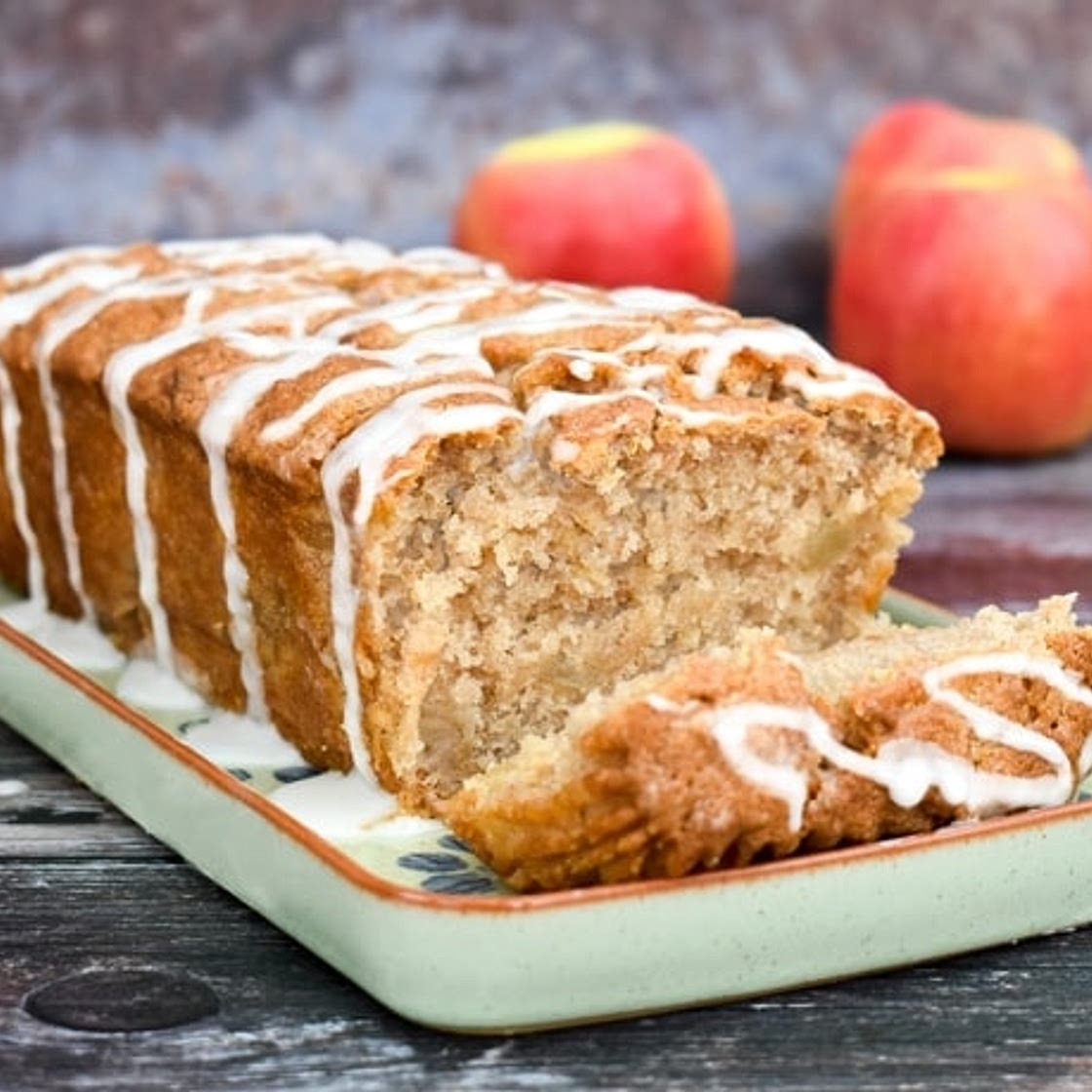 Easy Vegan Apple Loaf Cake