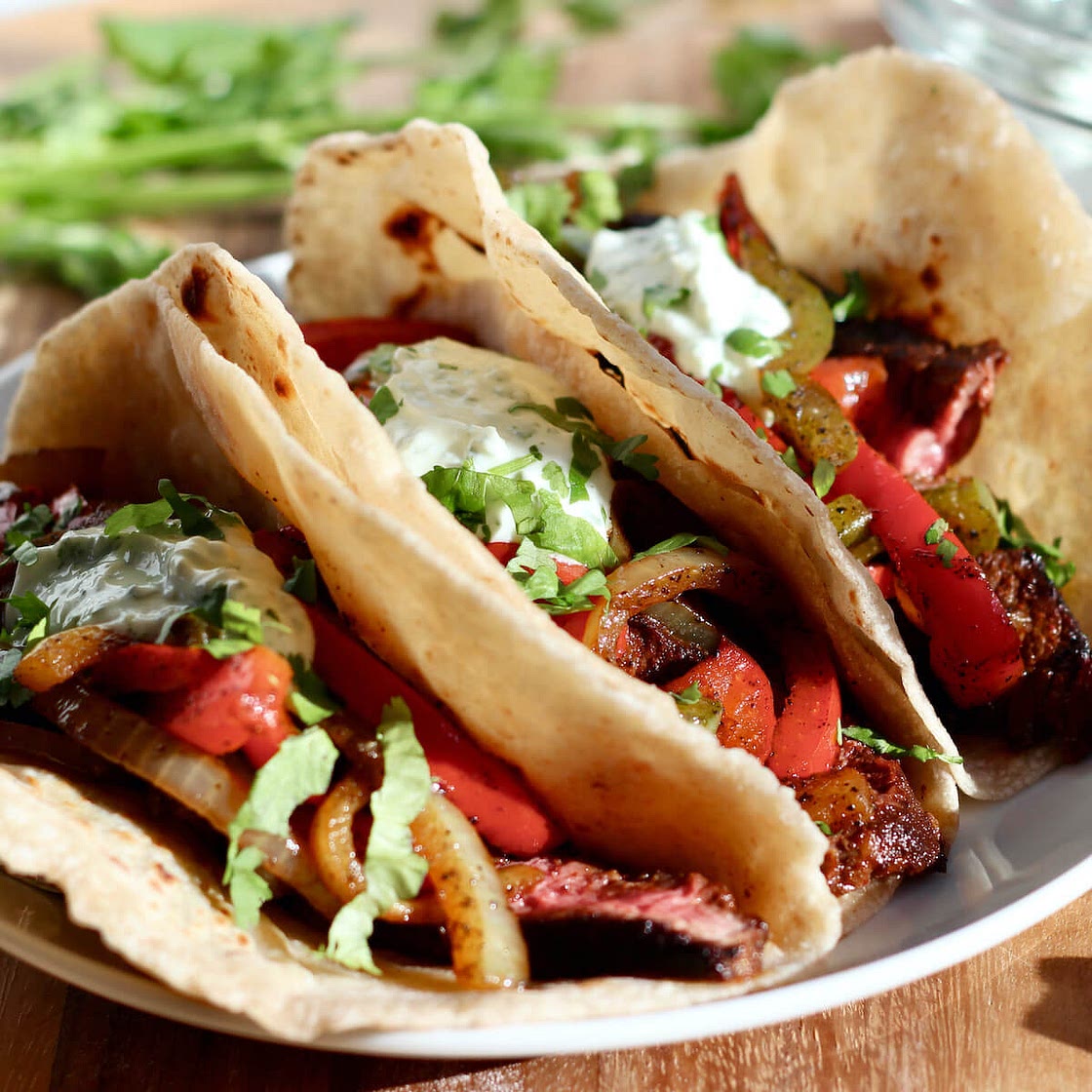 Beef Fajita Tacos