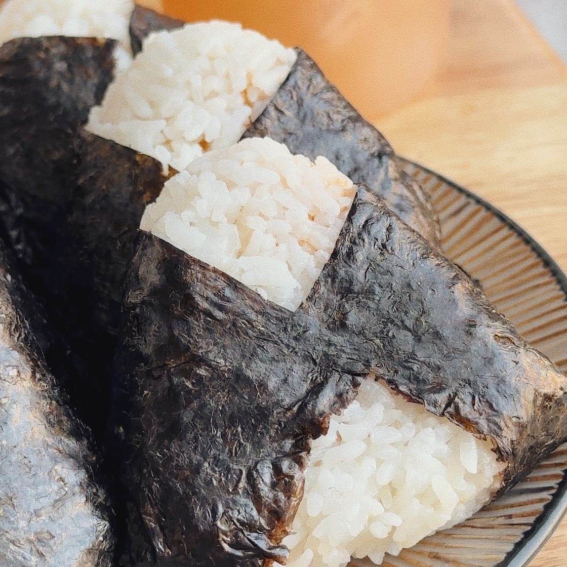 Kimchi and Spicy Tuna Onigiri