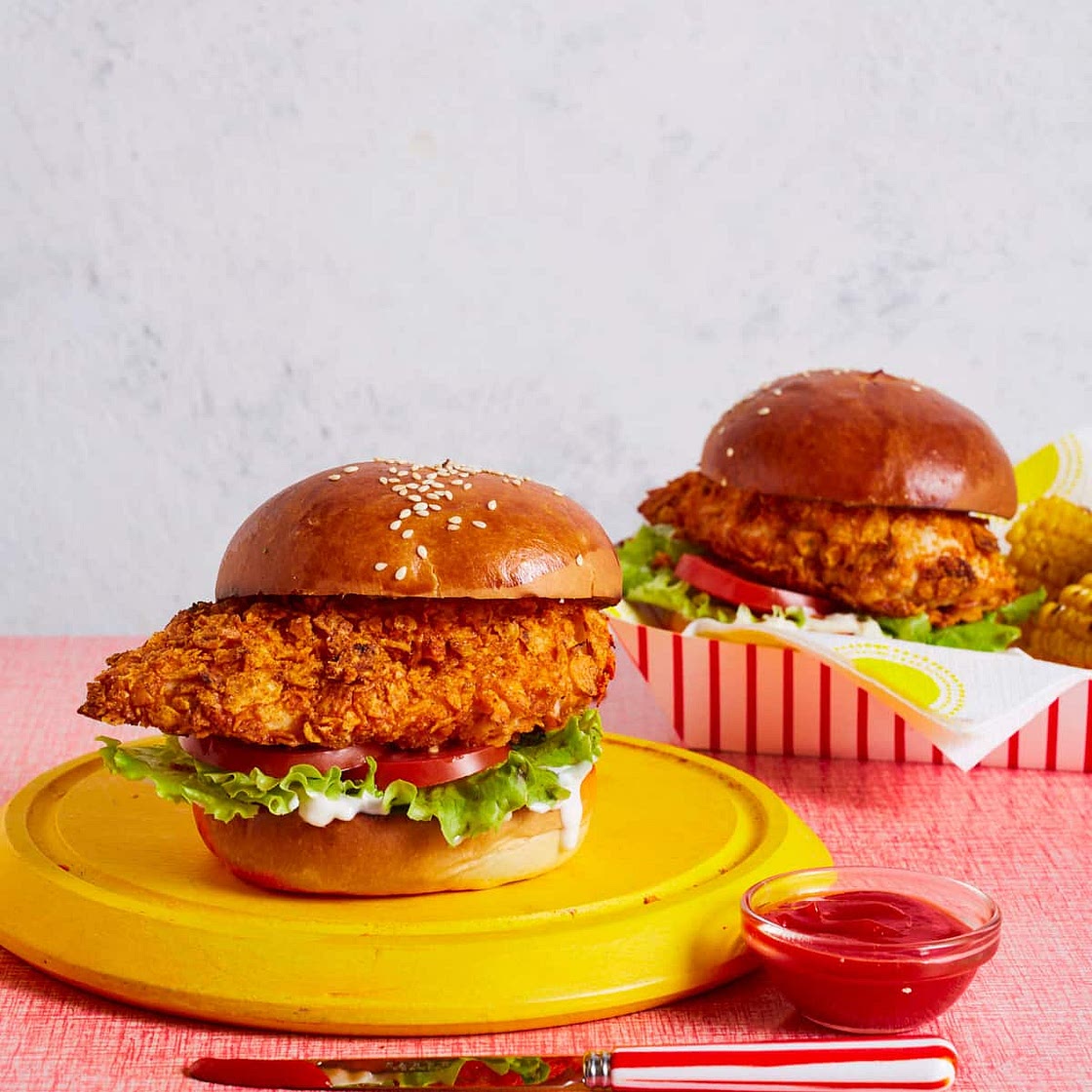 KFC Zinger Burgers | Slimming & Weight Watchers Friendly