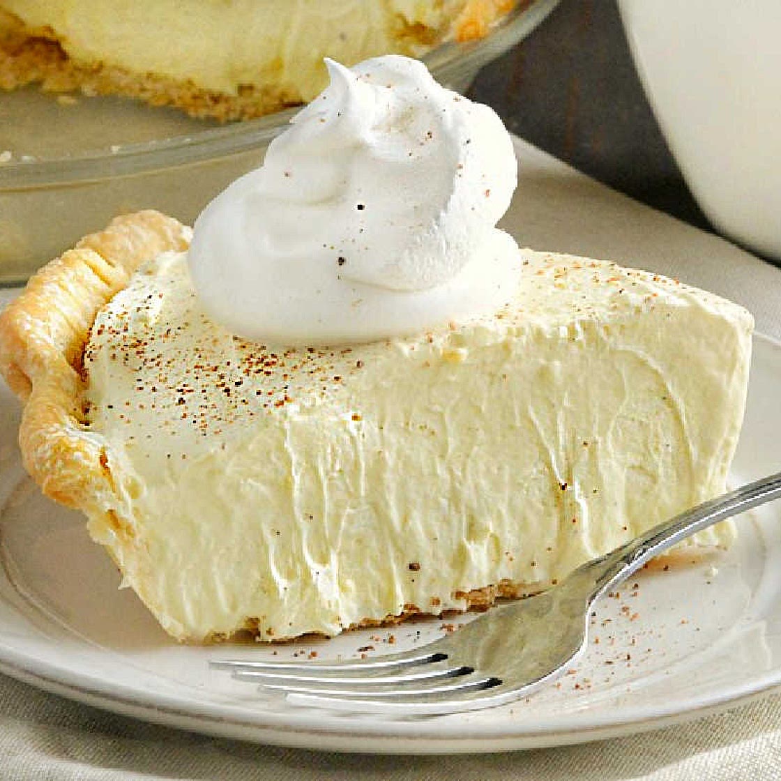 Eggnog Pie