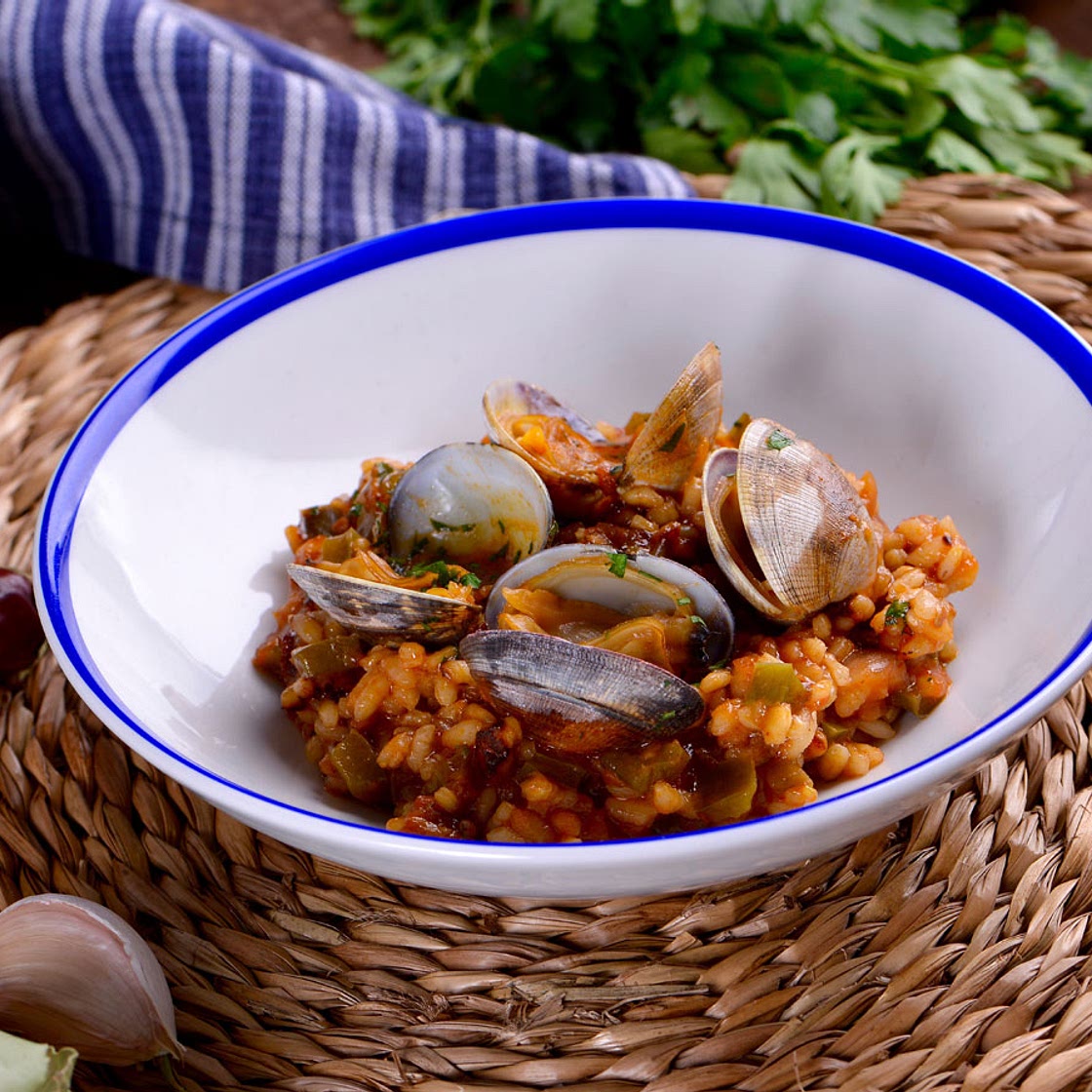 Arroz con almejas