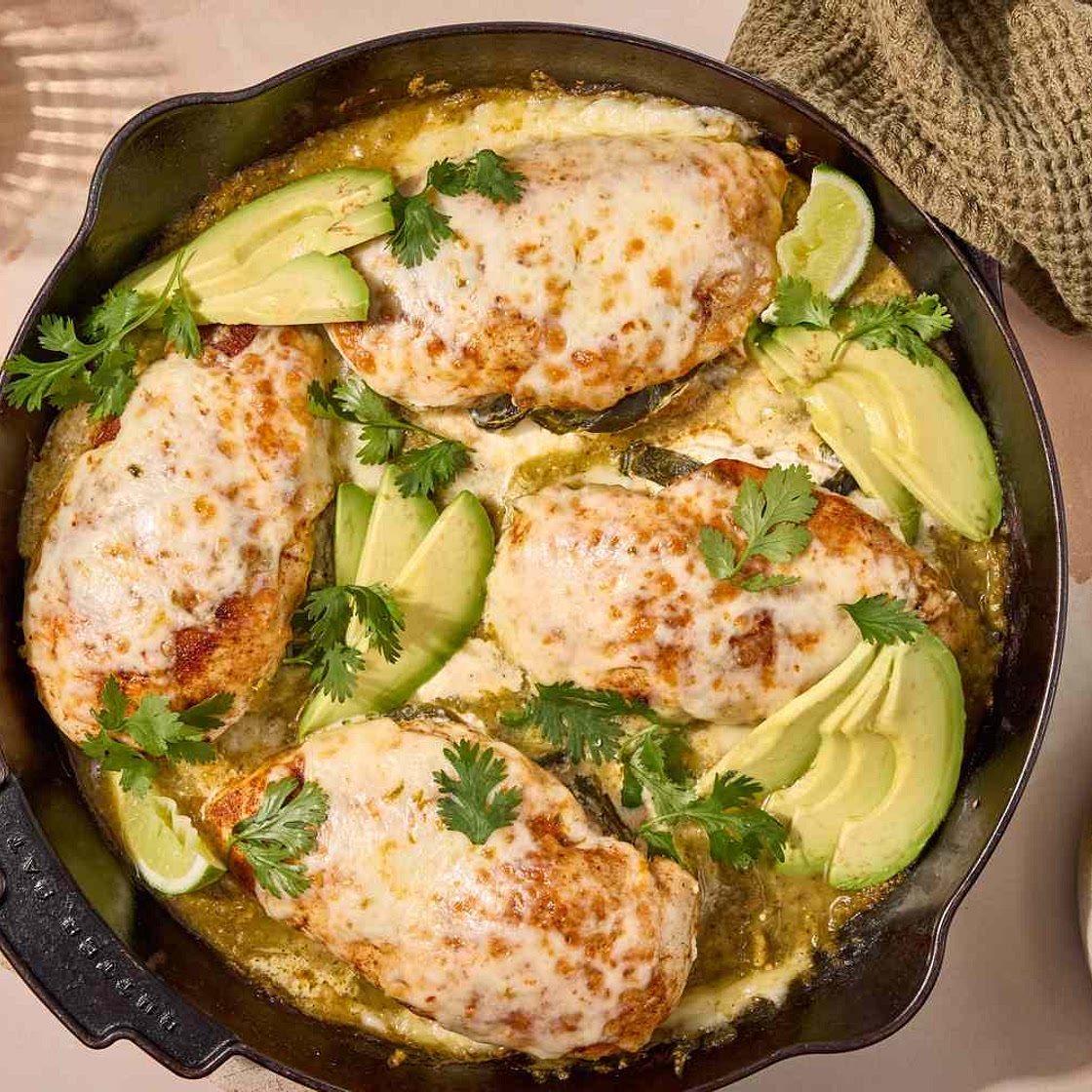 Skillet Green Chile Chicken