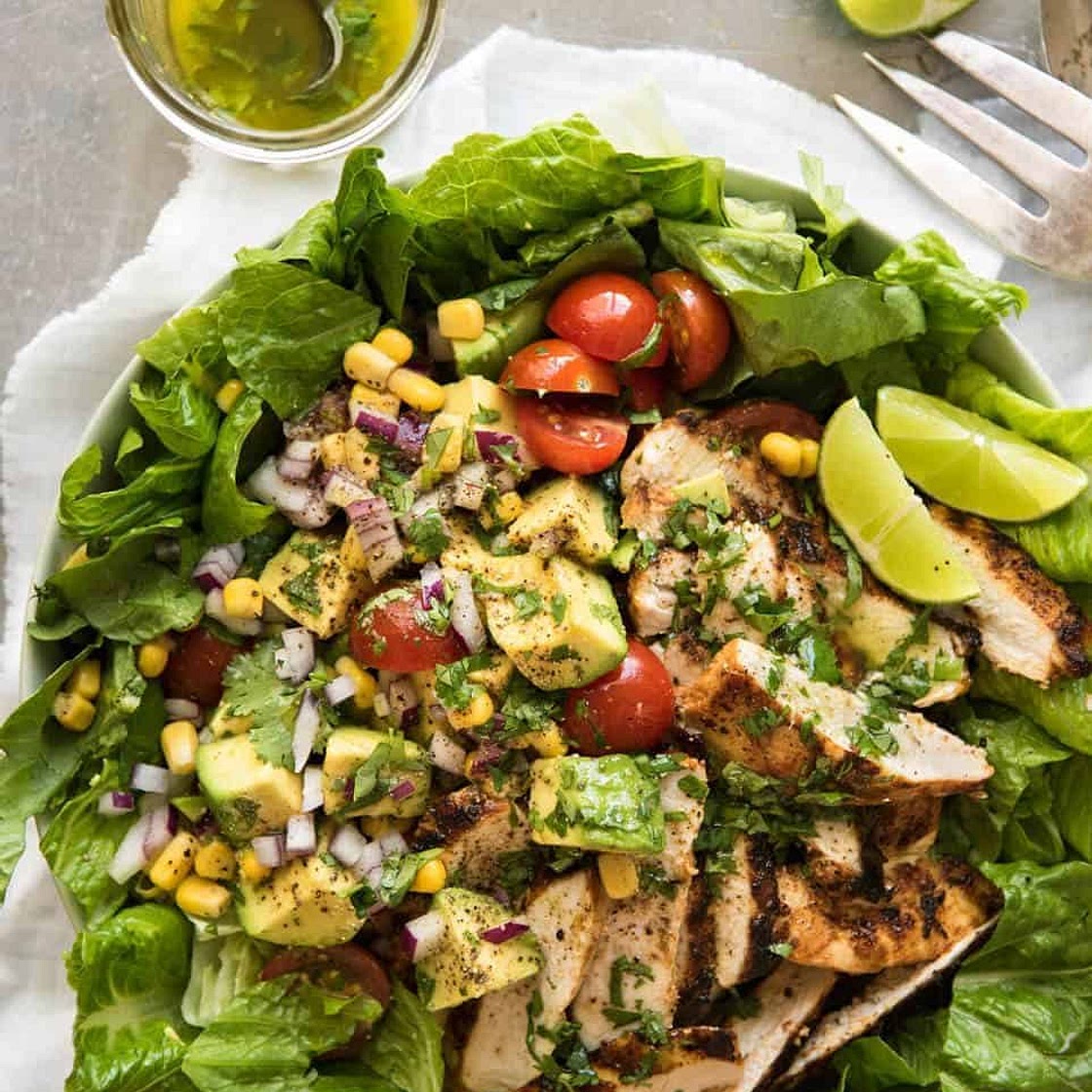 Mexican Avocado Chicken Salad