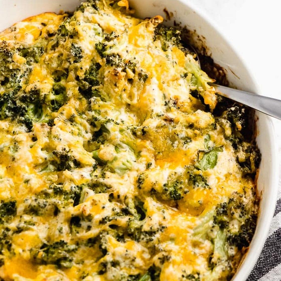 Keto Broccoli Cheese Casserole