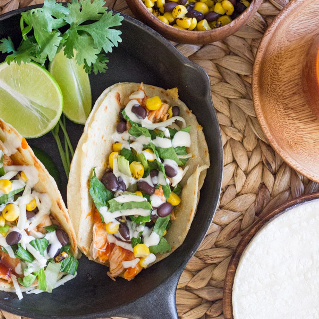 BBQ Chicken Tacos