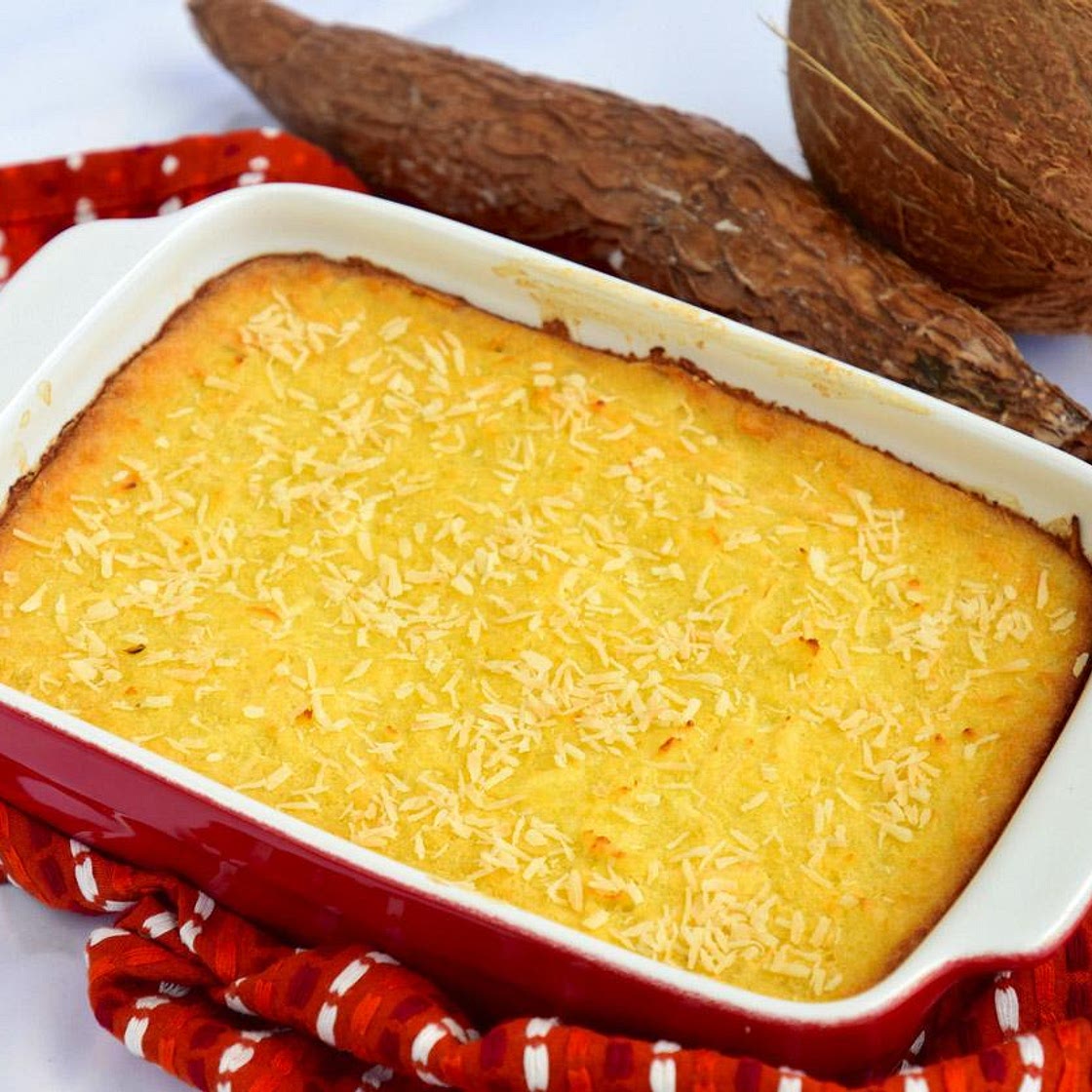 Receita de Bolo de aipim da Palmirinha