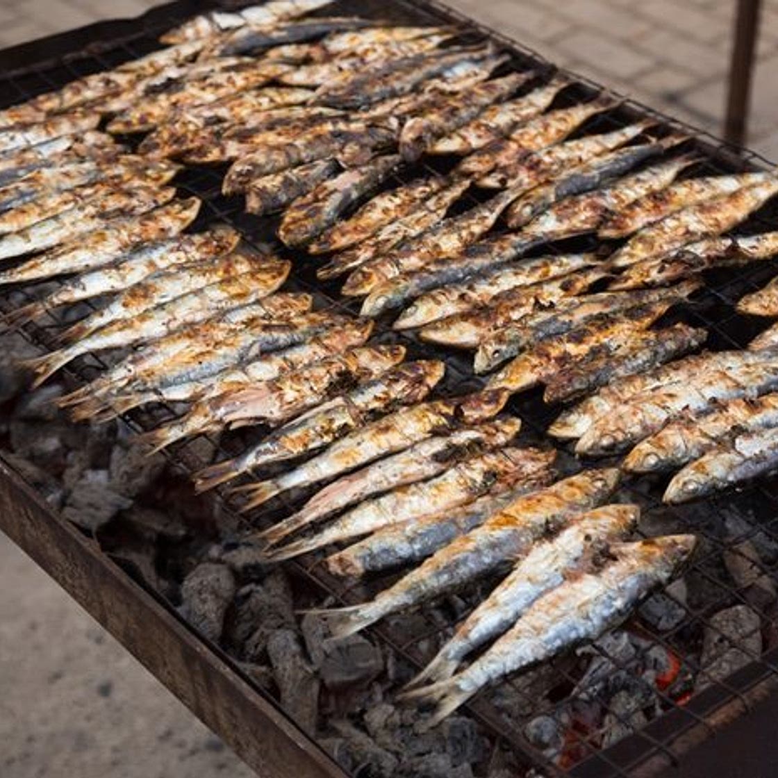 Sardinas a la brasa