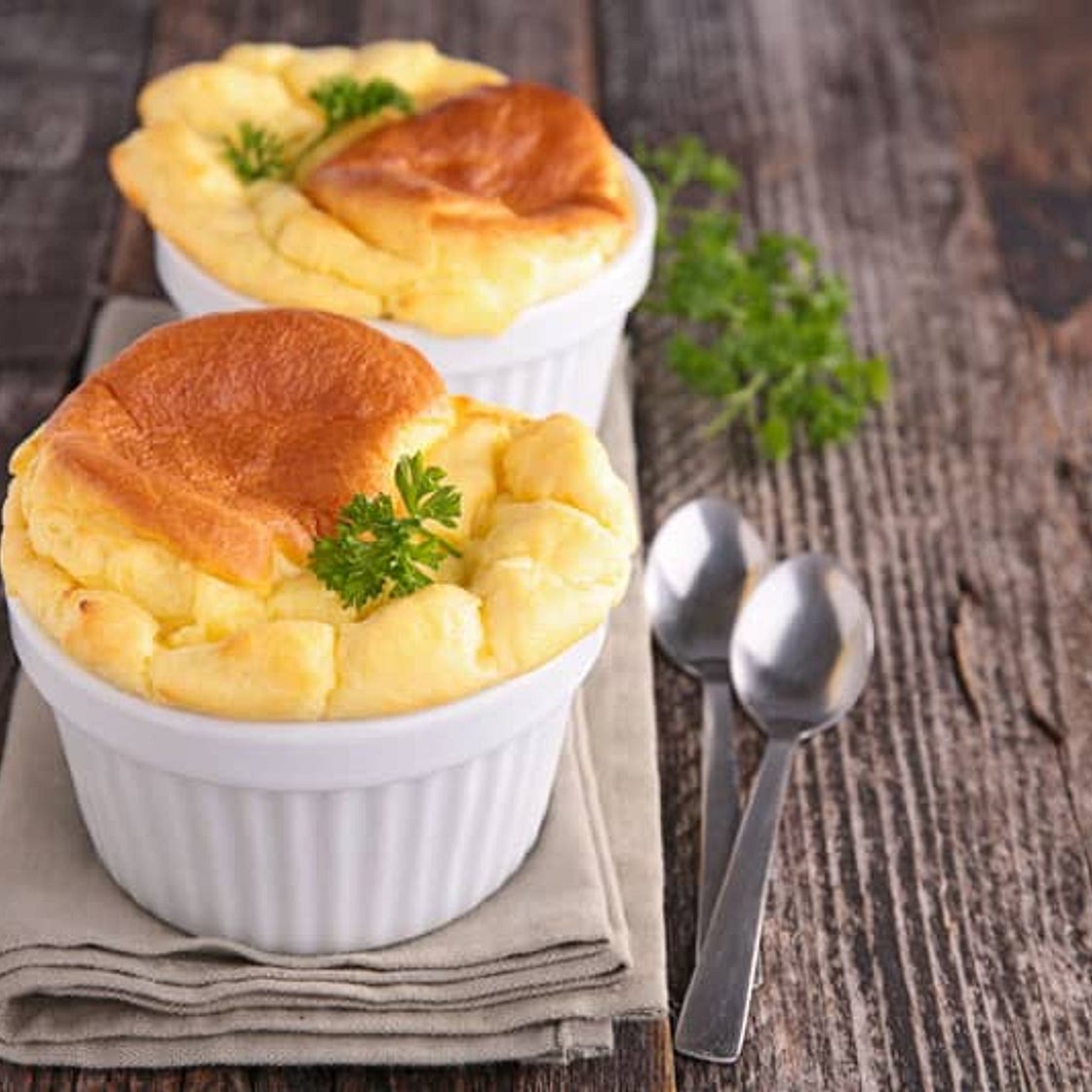 Gruyère Cheese Soufflé