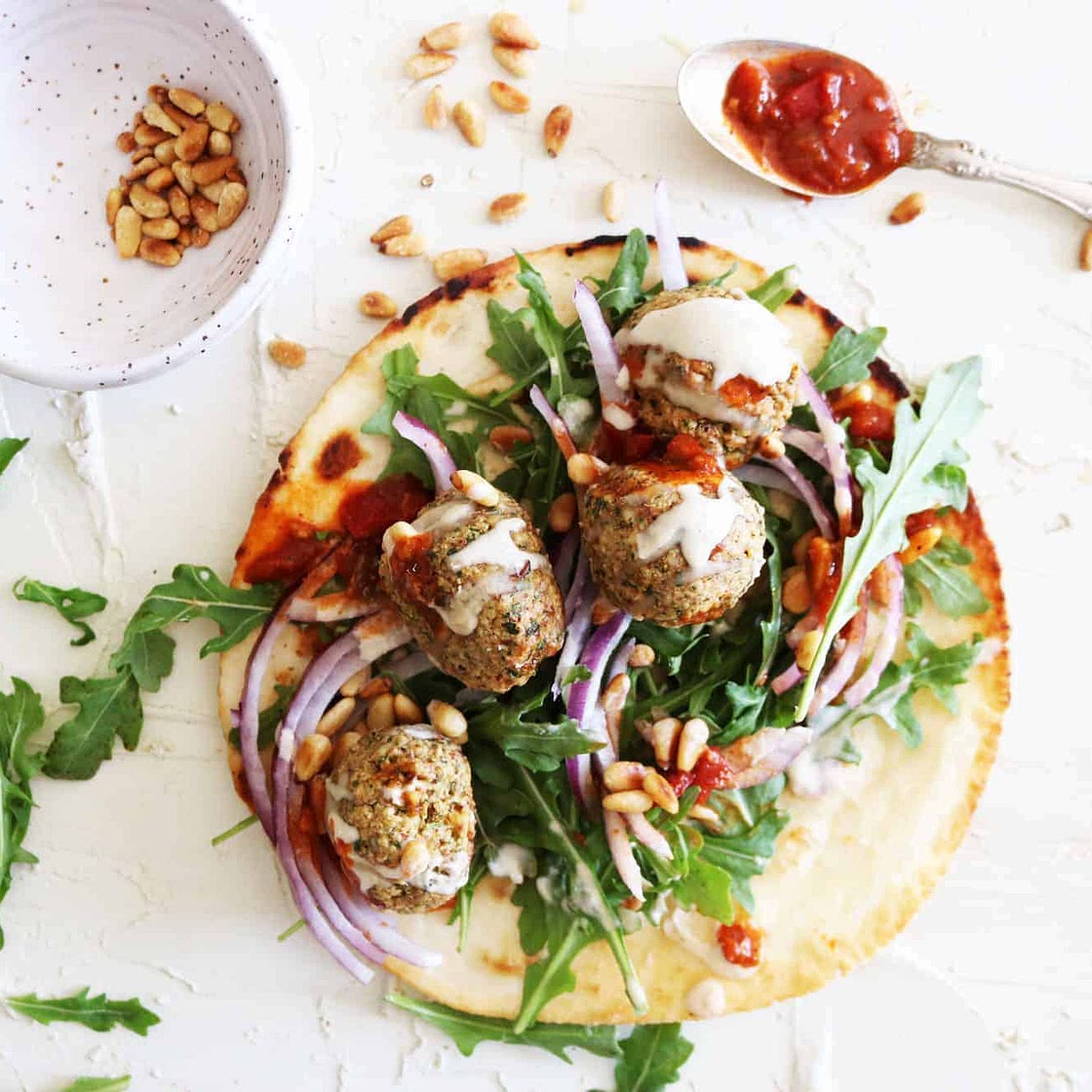 Homemade Baked Falafel without Chickpeas