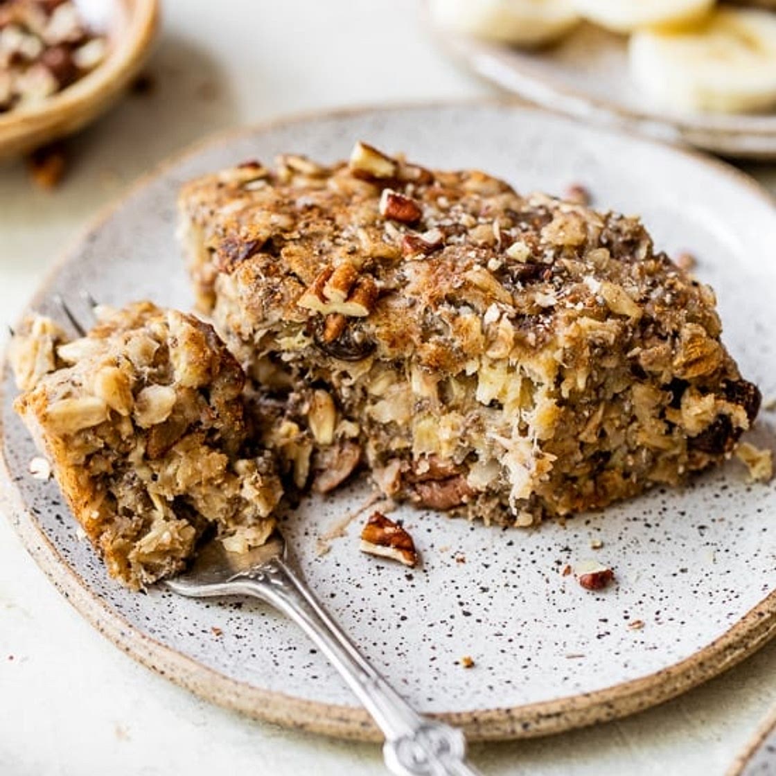 Instant Pot Oatmeal Banana Bars