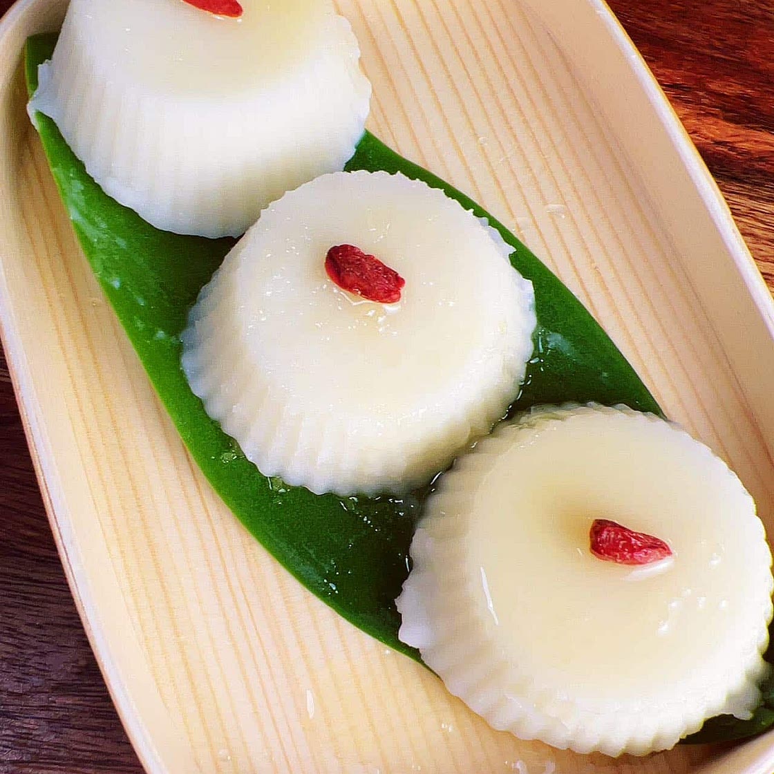 Milk Rice Cake - 3 ingredients homemade rice cake recipe